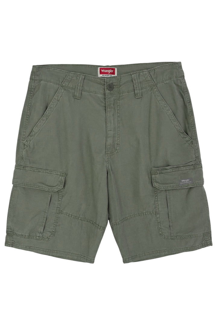 Relaxed Cotton Cargo Shorts