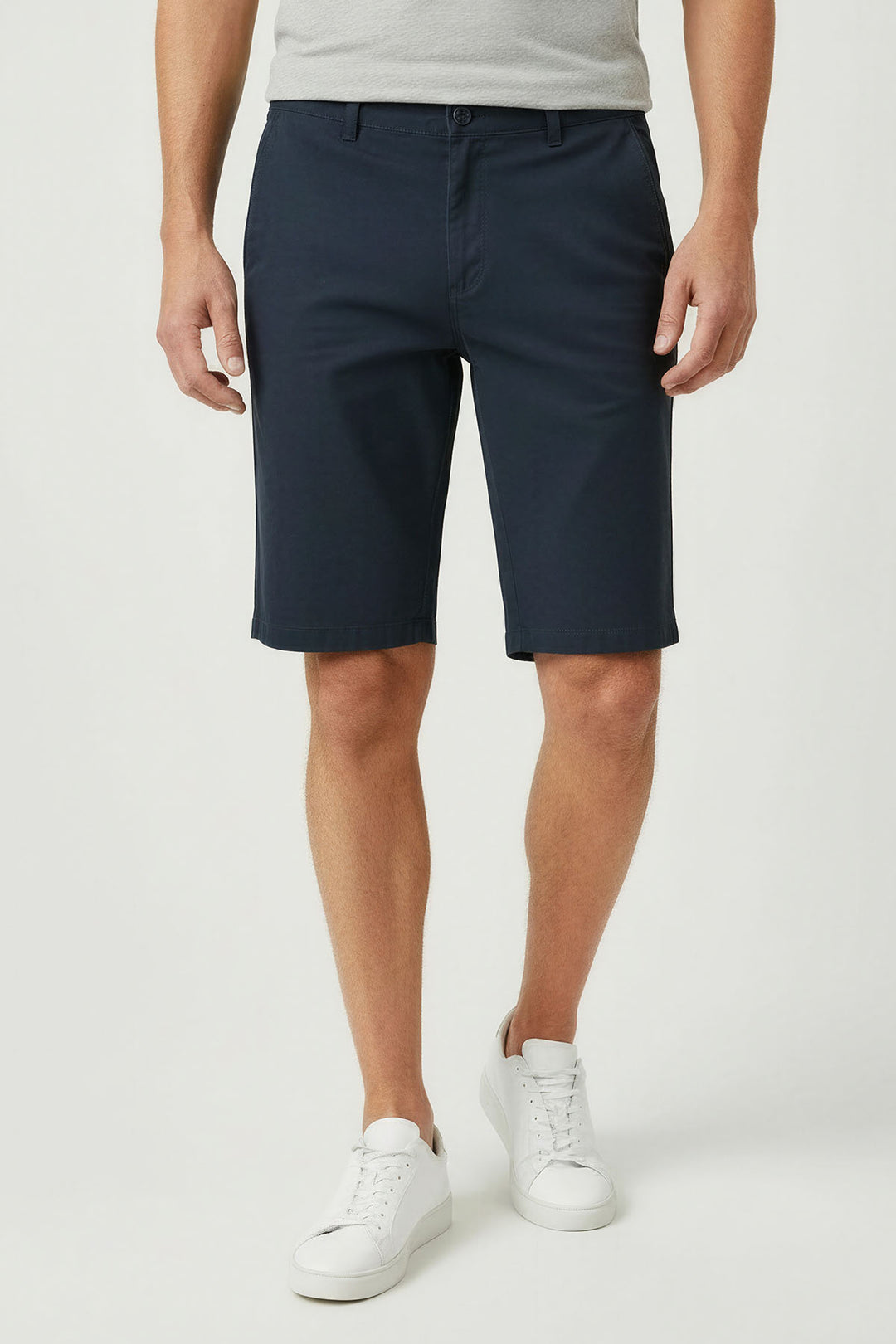 Cotton Longline Chino Shorts