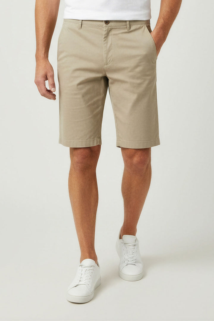 Cotton Longline Chino Shorts