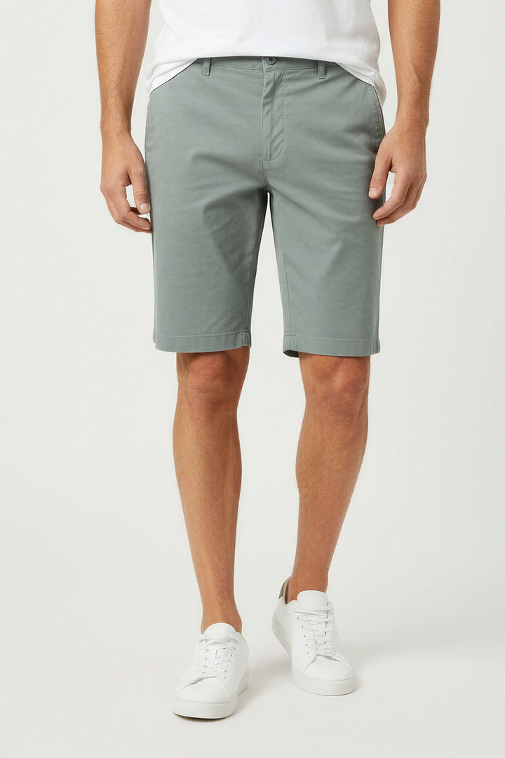 Cotton Longline Chino Shorts