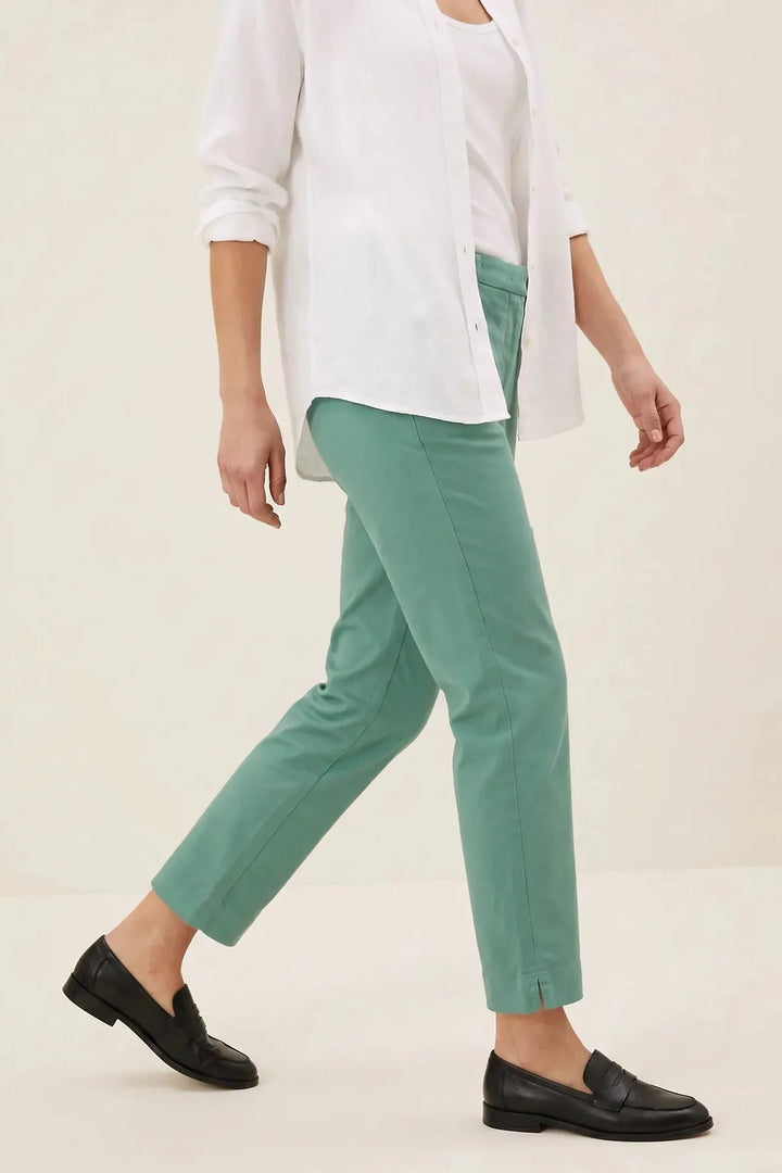 Straight Leg Chino Trousers