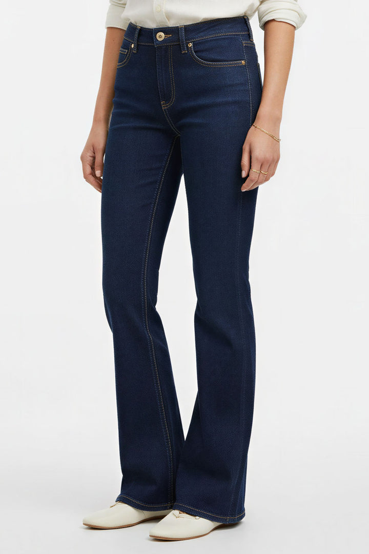 Mid Rise Bootcut Jeans