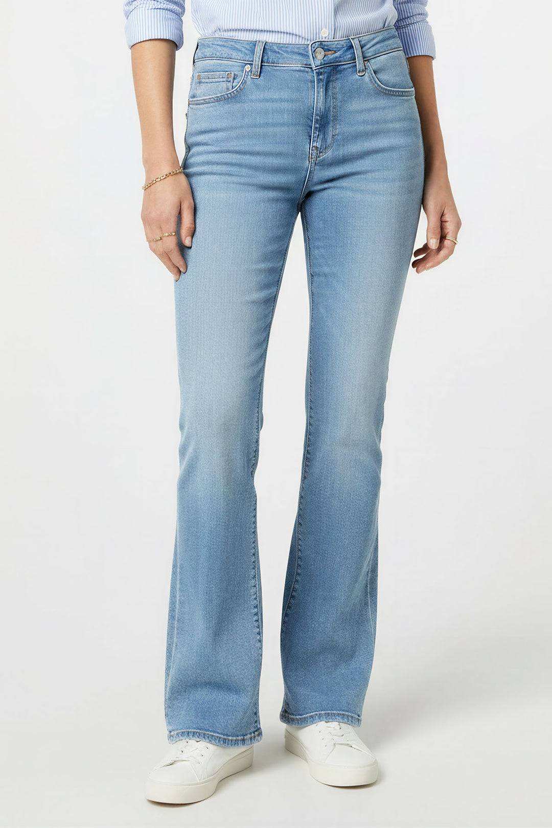 Mid Rise Bootcut Jeans