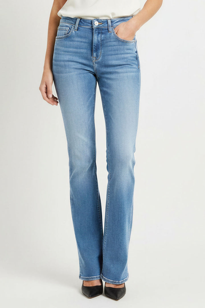 High Rise Bootcut Jeans