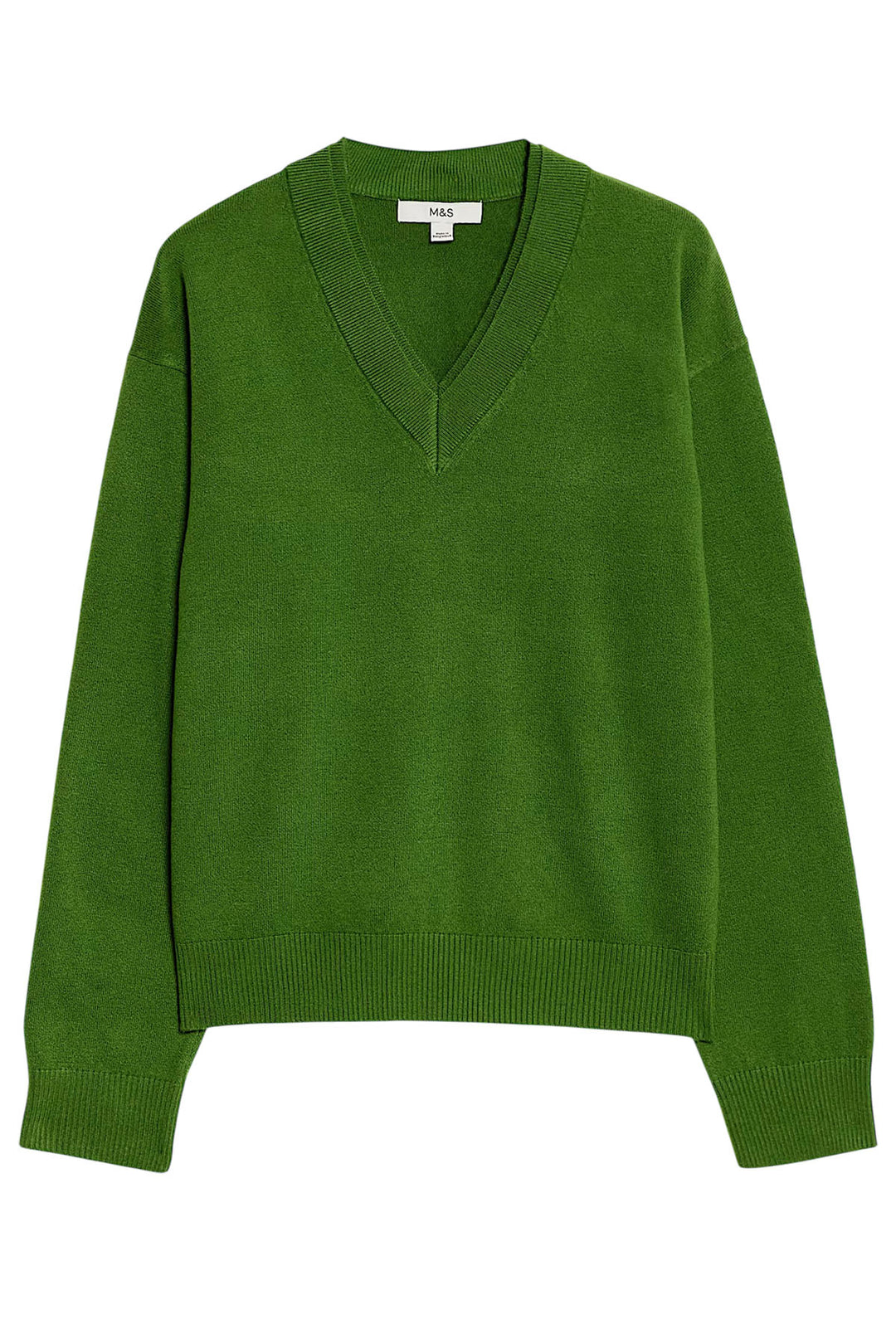 Wool Blend V-Neck Jumper