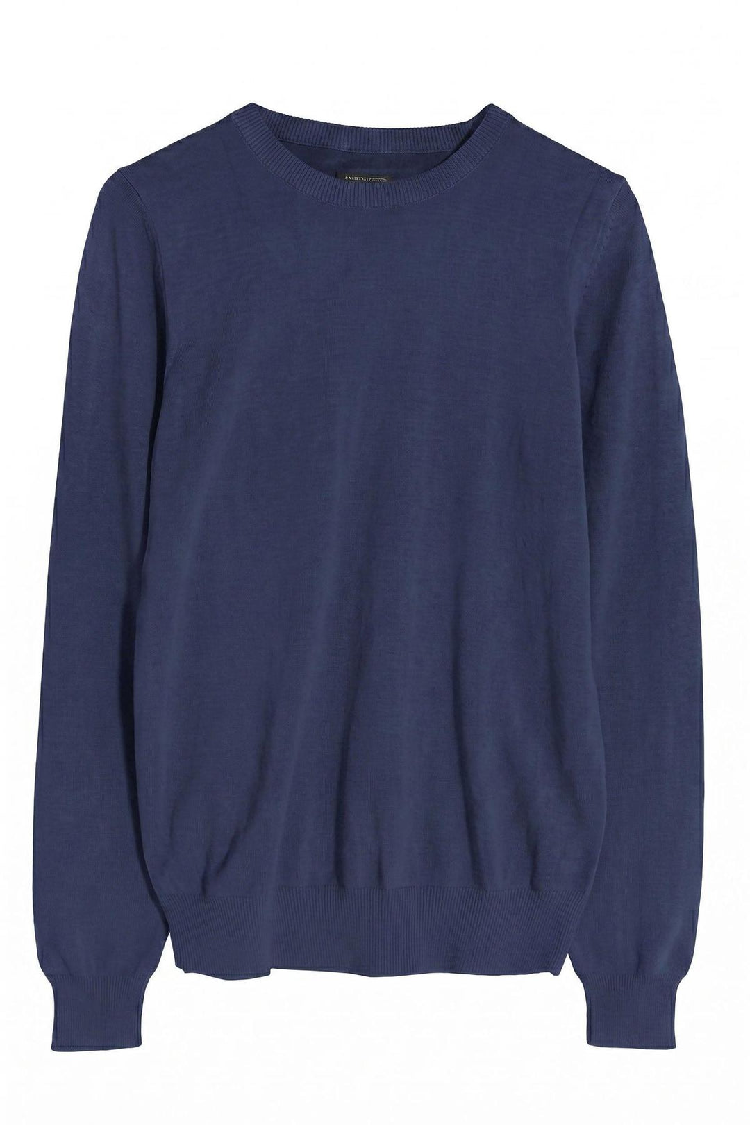 Fine Knit Pure Cotton Crew Neck Jumper