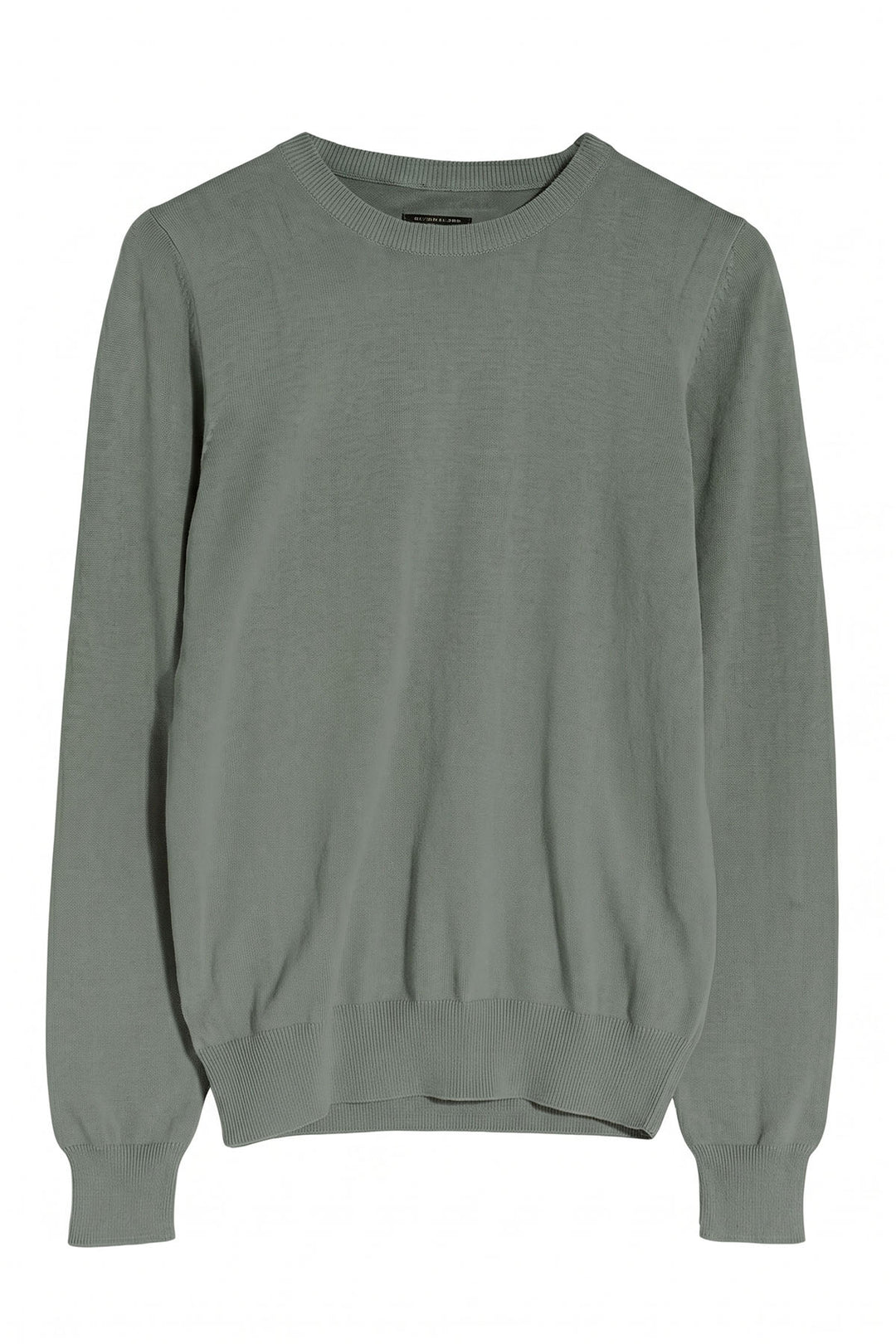Fine Knit Pure Cotton Crew Neck Jumper