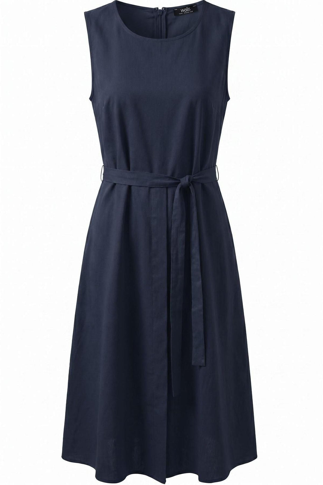 Linen Blend Classic Summer Dress