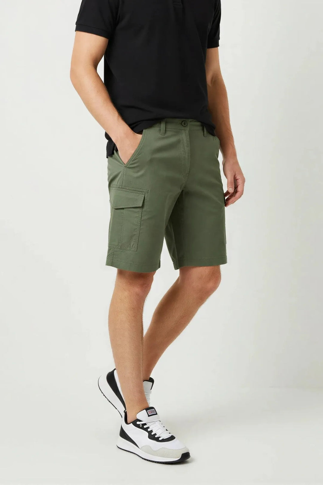 Stretch Cargo Shorts