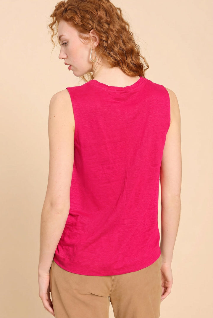 Rylee Relaxed Linen Vest Top