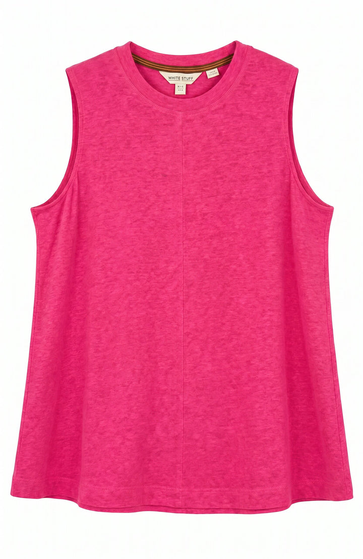 Rylee Relaxed Linen Vest Top