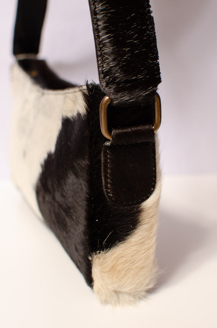 Cowhide Real Leather Handbag