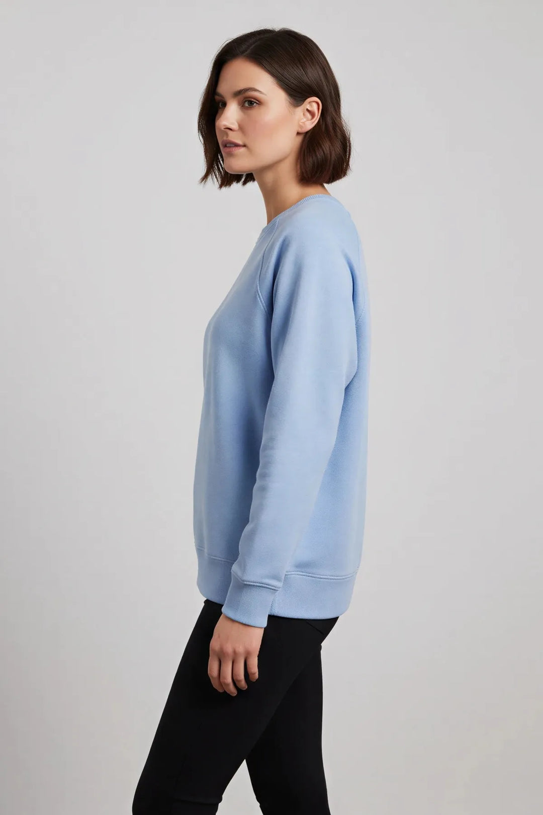 Cotton Raglan Sleeve Sweatshirt