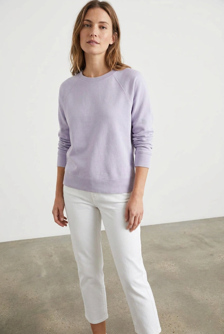 Cotton Raglan Sleeve Sweatshirt