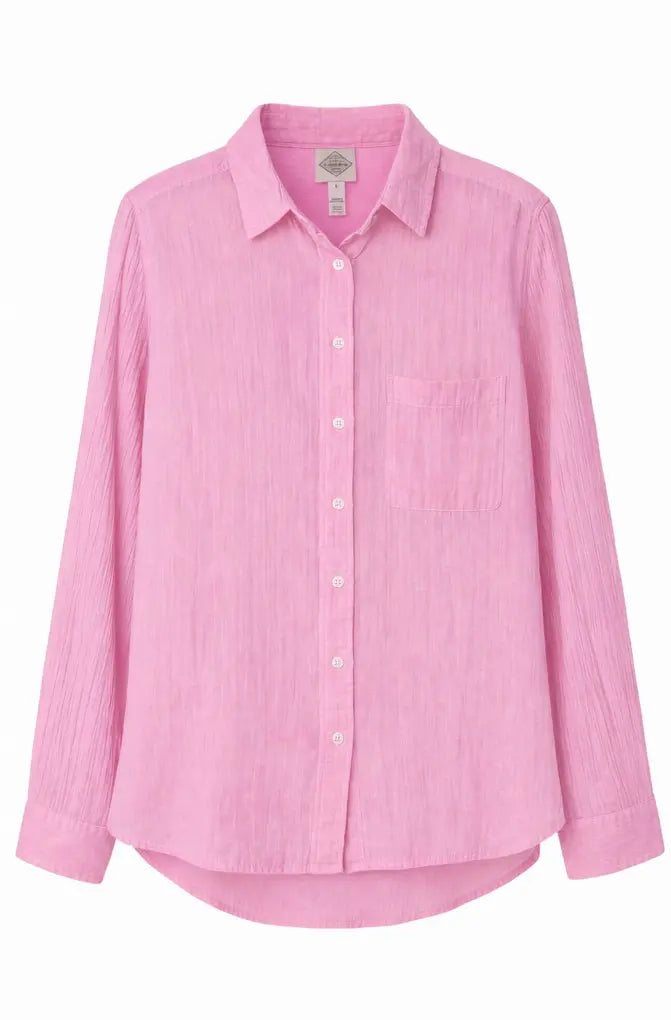 Crinkle Cotton Summer Shirt