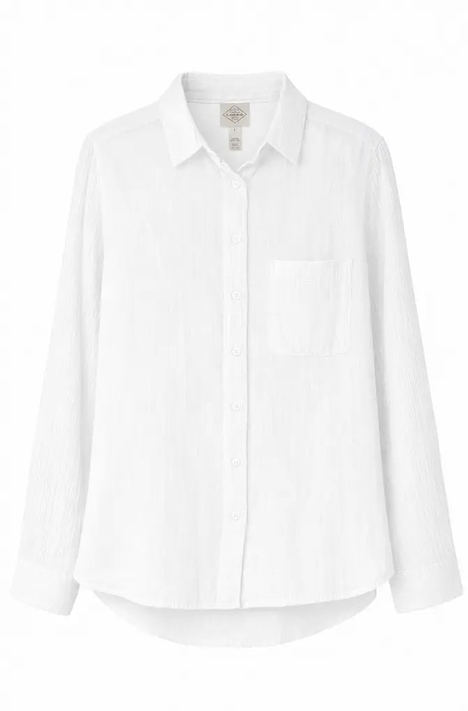 Crinkle Cotton Summer Shirt