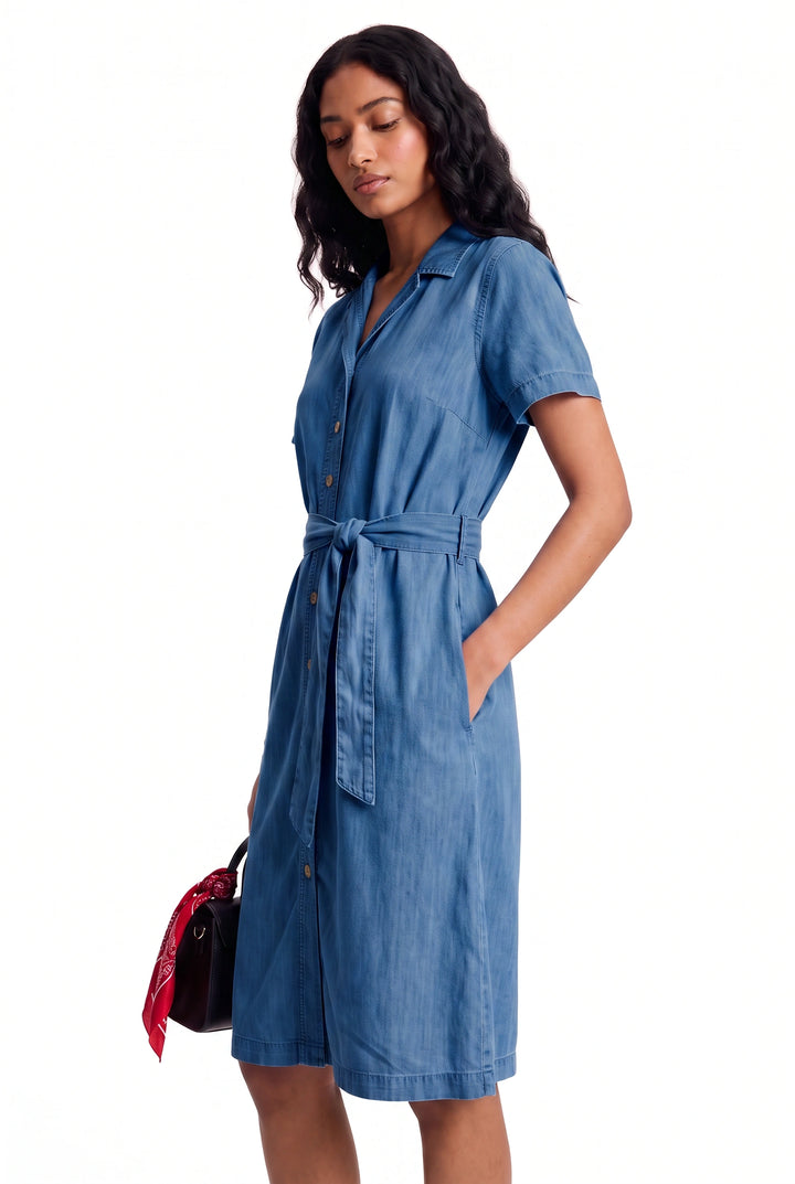 Cotton Denim Dress