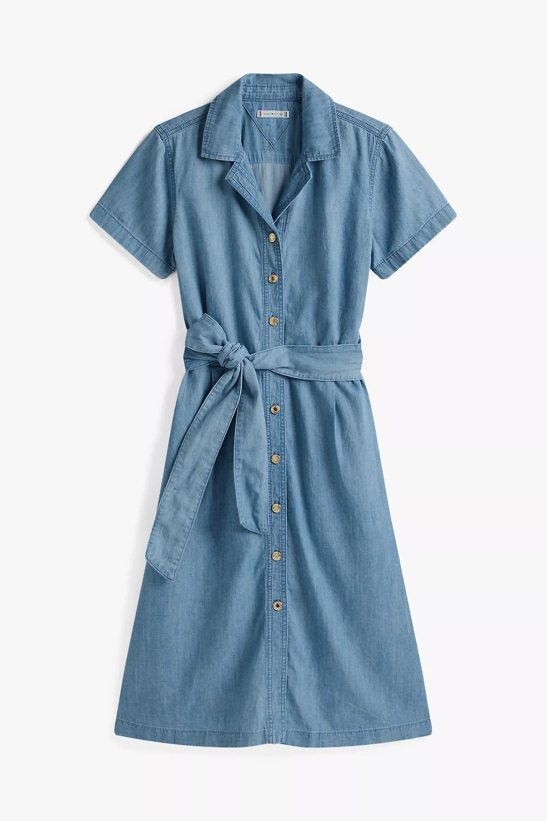 Cotton Denim Dress