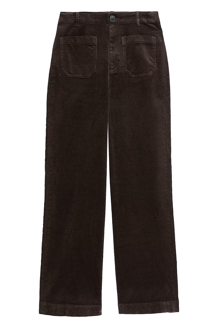 Wide Leg Cord Trousers