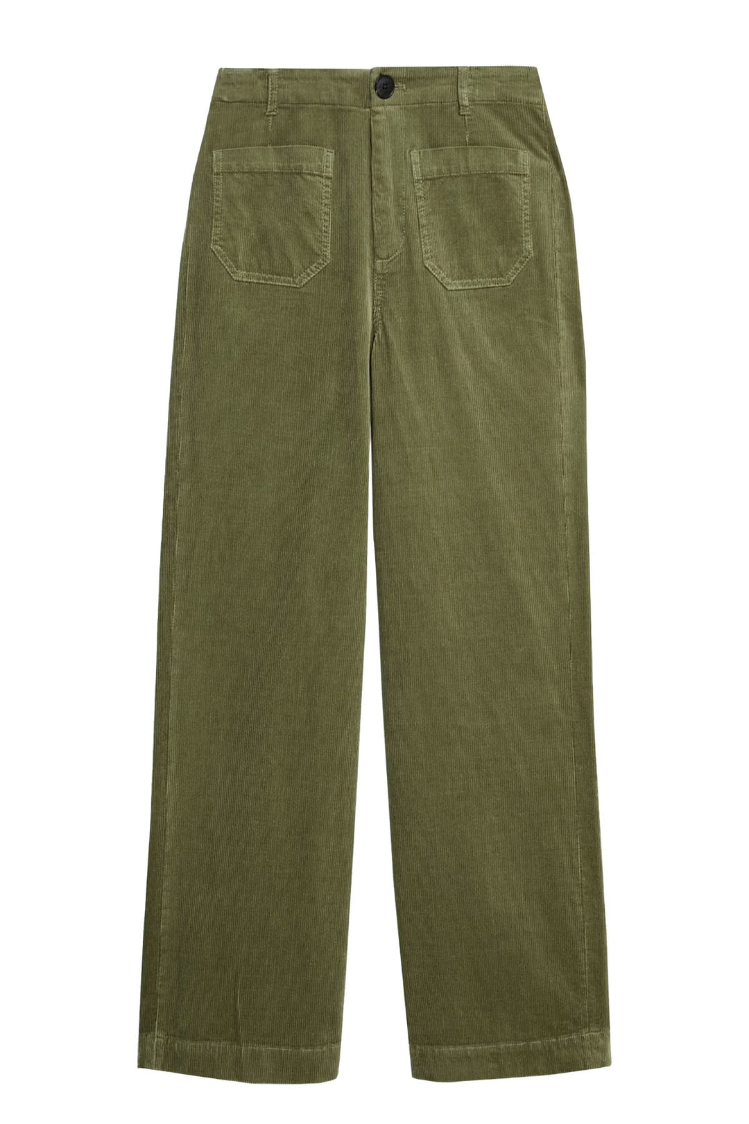 Wide Leg Cord Trousers