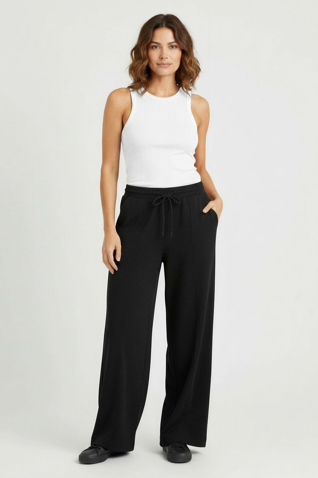 Premium Wide Leg Joggers