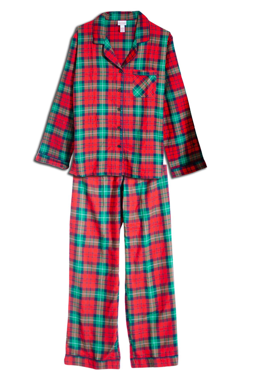 Cotton Tartan Check Pyjama Set-Secret Label