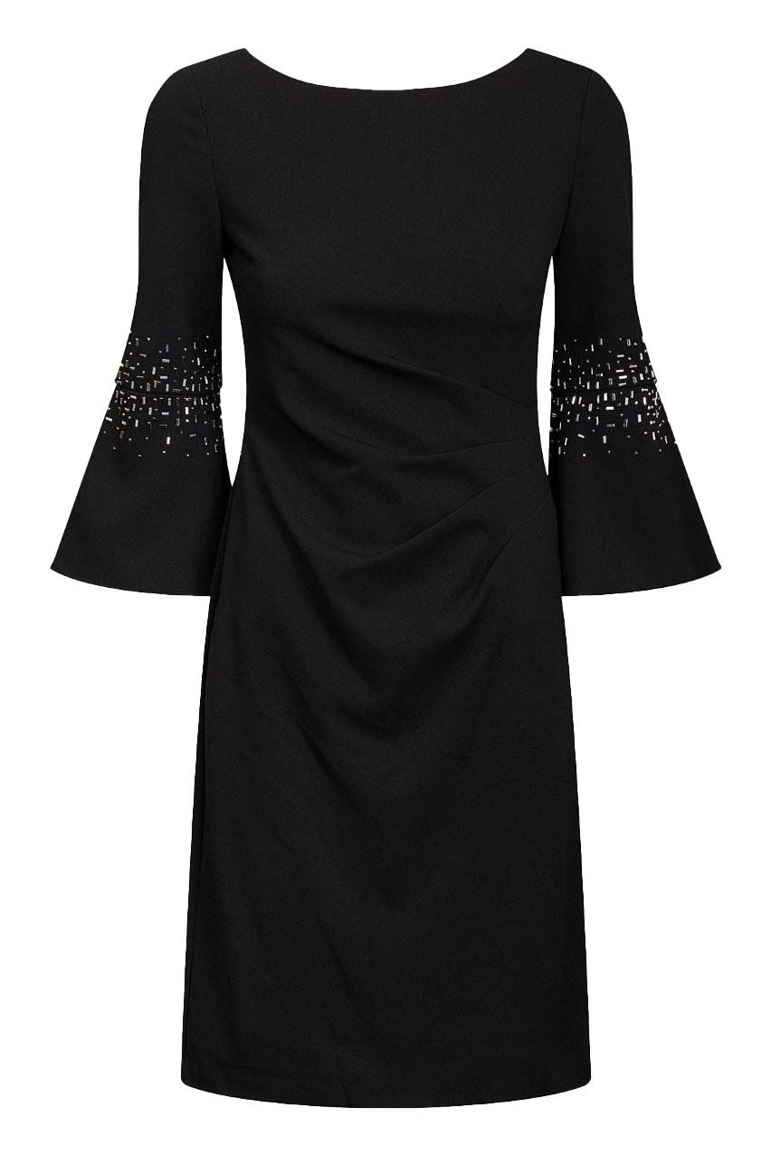 Black Sparkle Bell Sleeve Dress Secret Label Black Sparkle Bell Sleeve Dress Secret Label
