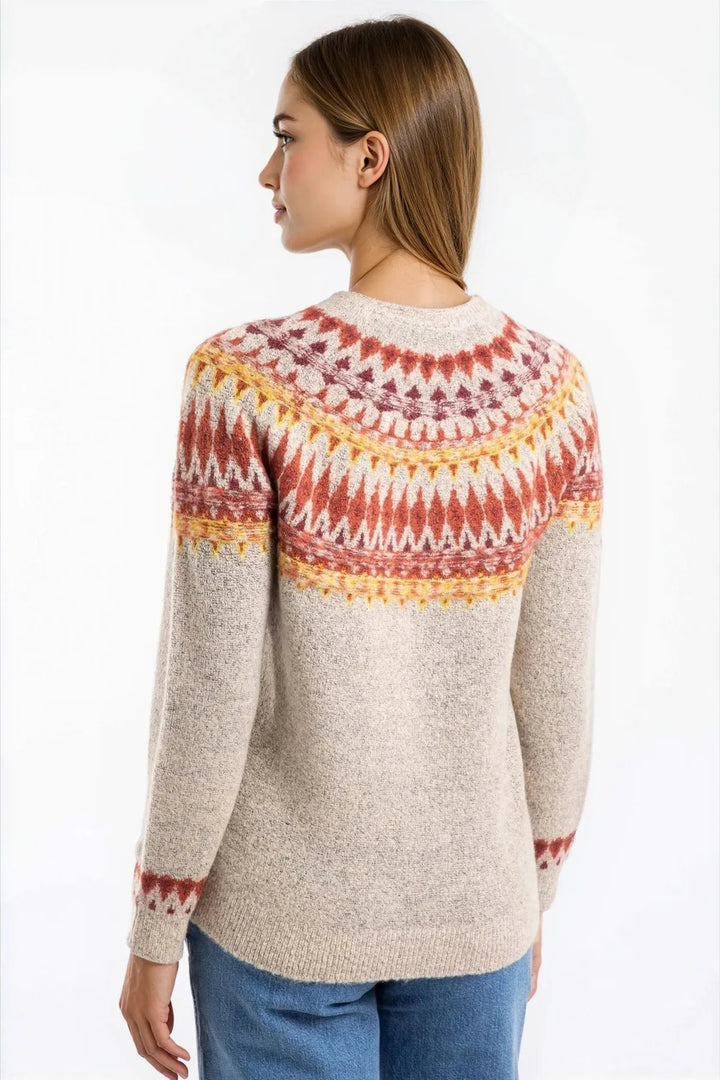 Scandi Fair Isle Design Jumper