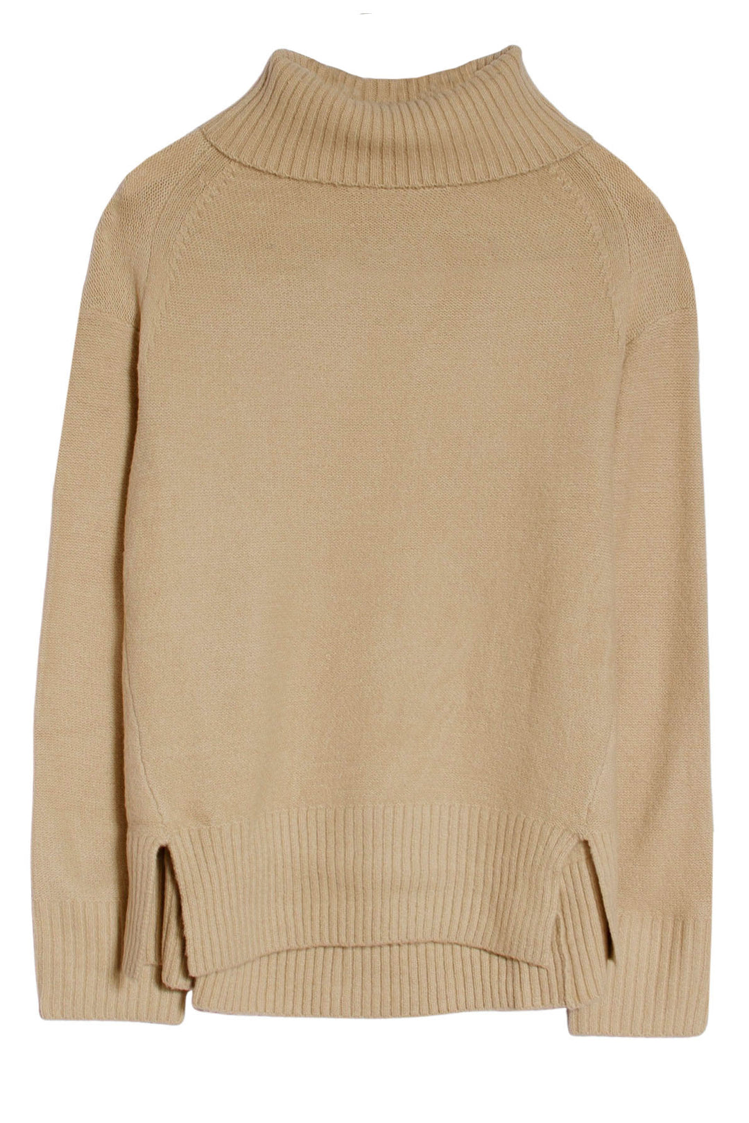 Roll Neck Side Split Jumper
