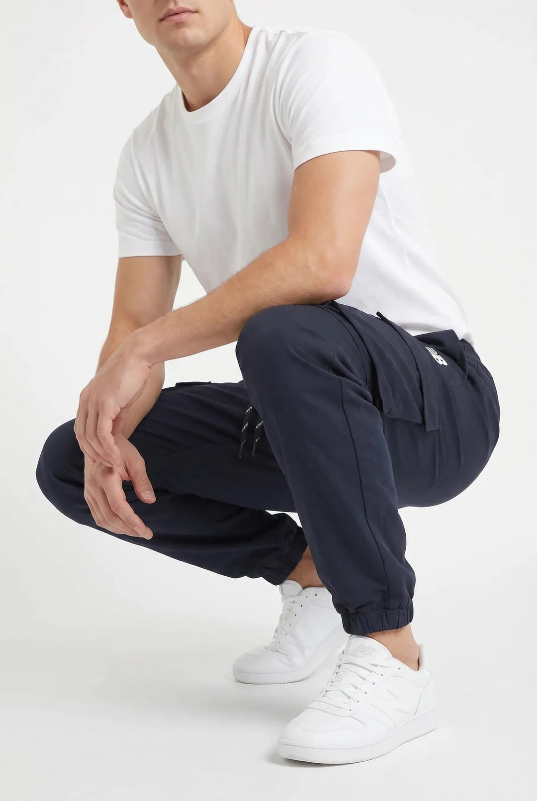 Twill Cargo Joggers