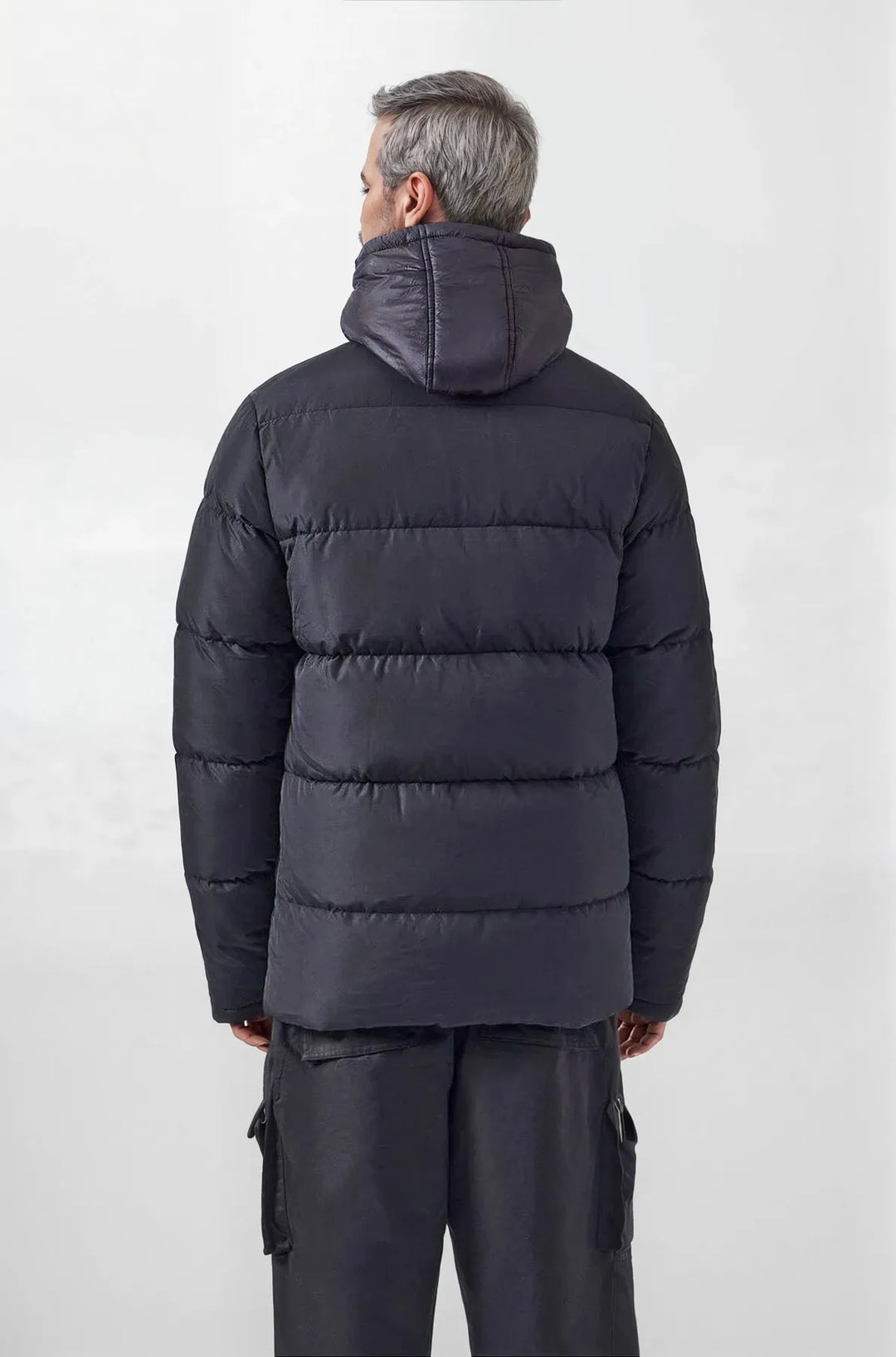 Fleece Lined Puffer Jacket-Secret Label