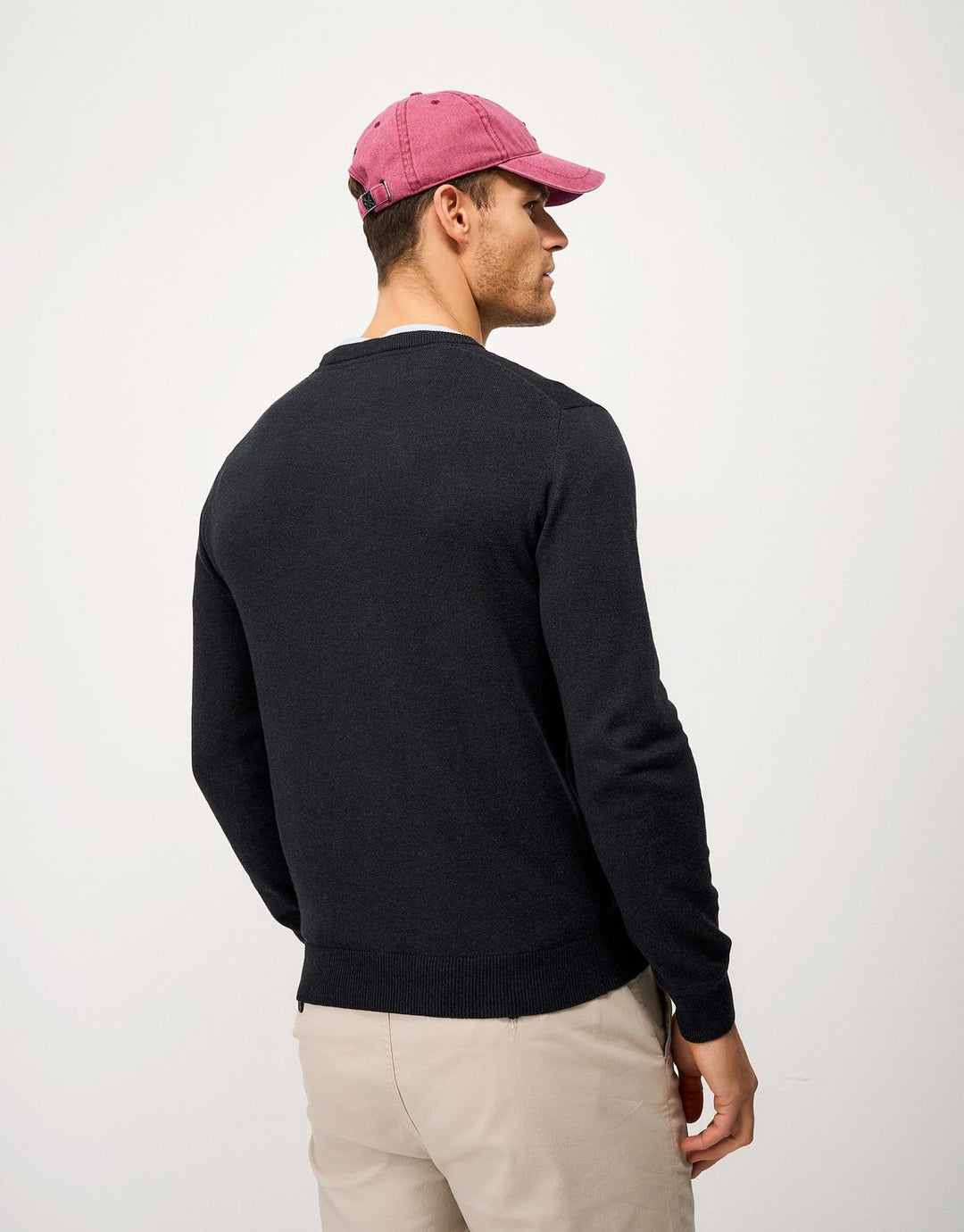 Cotton Crew Neck Jumper
