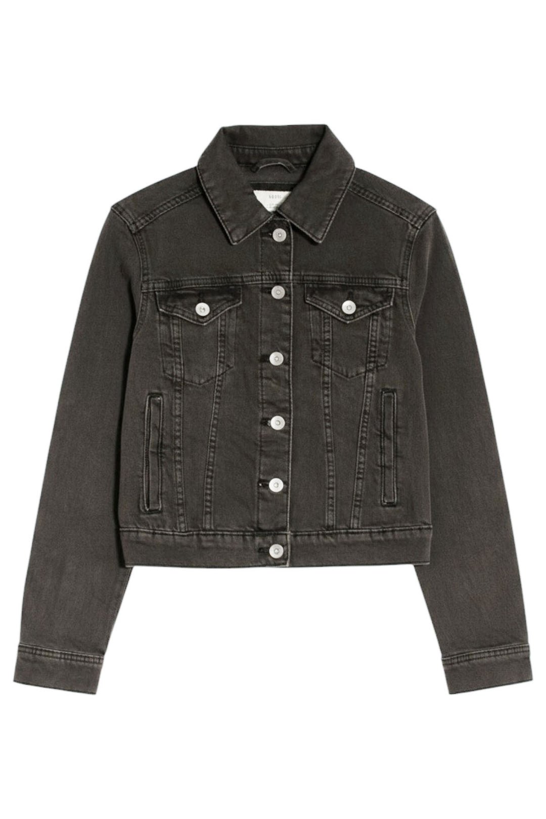 Coloured Boxy Denim Jacket