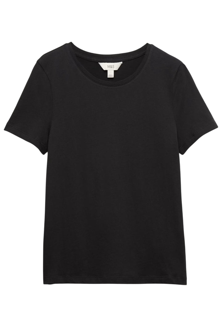Pure Cotton Crew Neck T-Shirt
