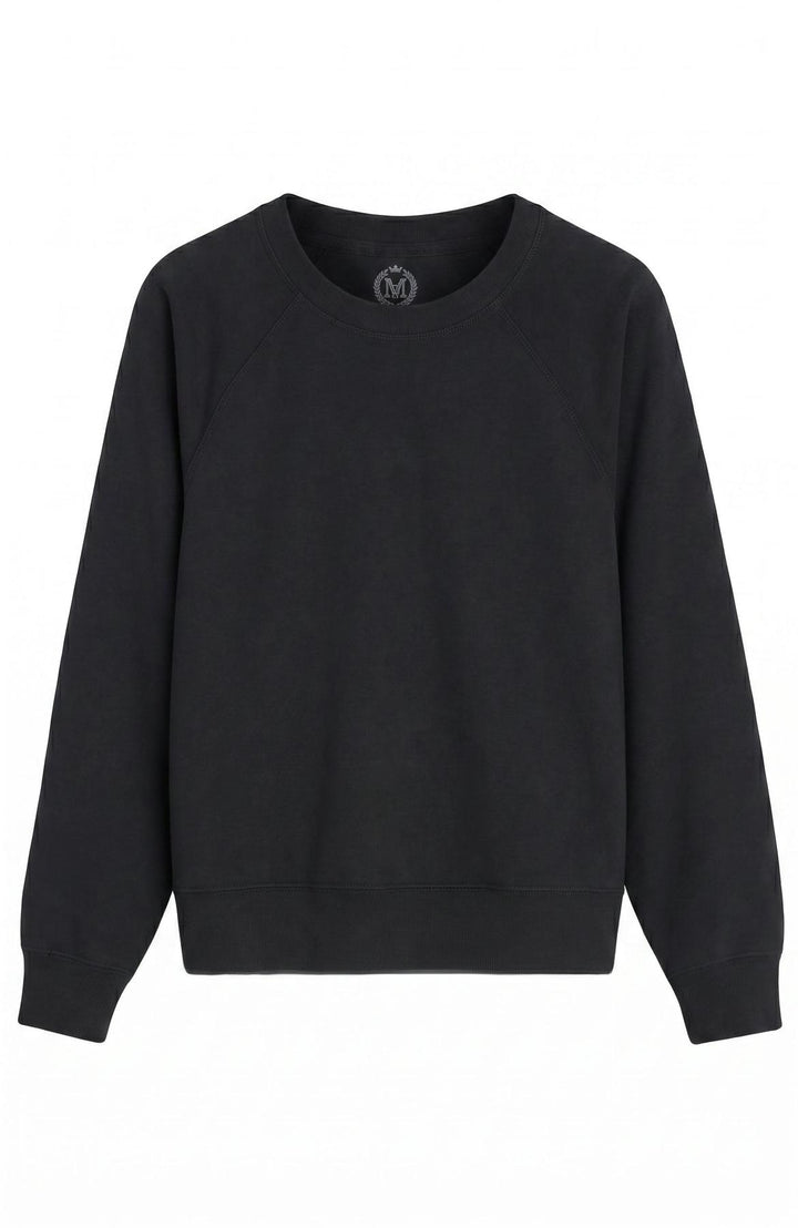 Cotton Raglan Sleeve Sweatshirt