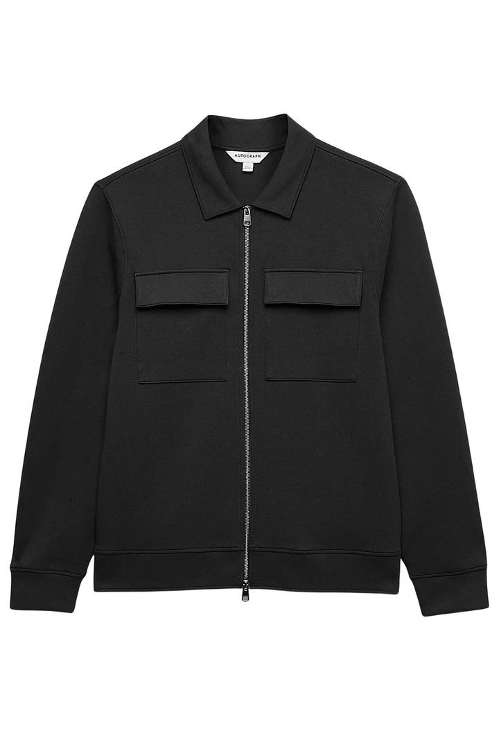 Autograph Cotton Rich Zip Jacket