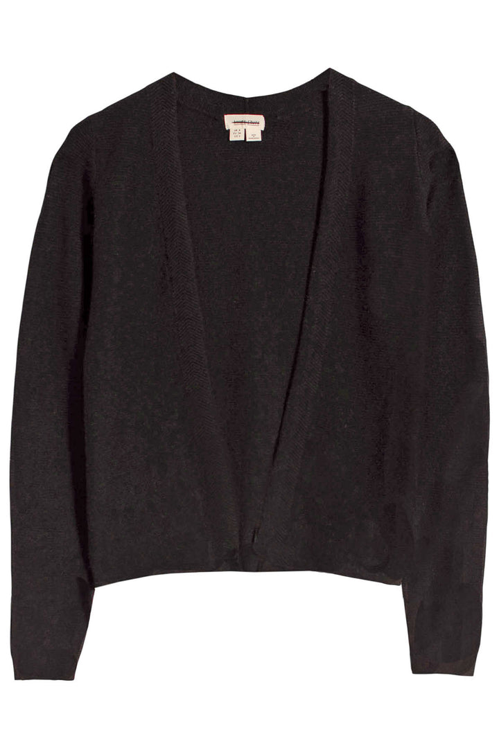 Herringbone Edge Open Cardigan