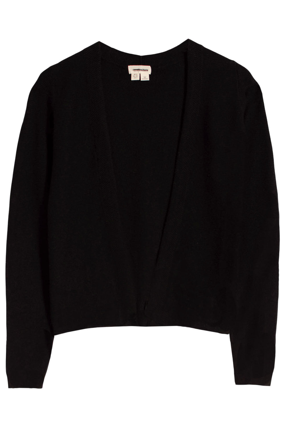 Herringbone Edge Open Cardigan-Secret Label