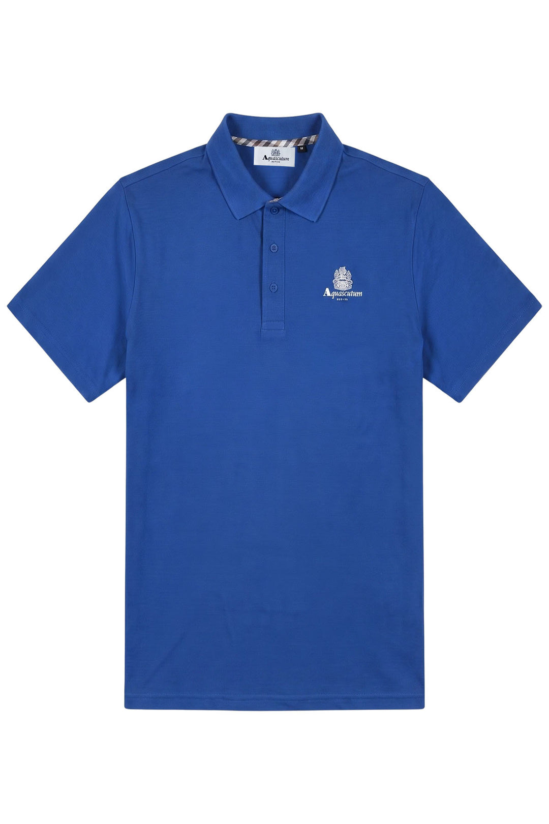 Cotton Pique Polo Shirt Chest Logo