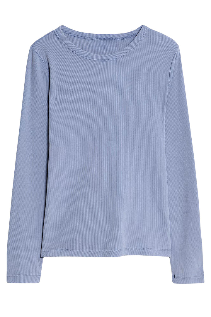 Ribbed Long Sleeve Top