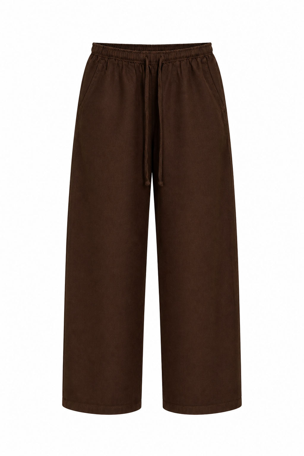 Elasticated Pull On Wide Leg Jeans