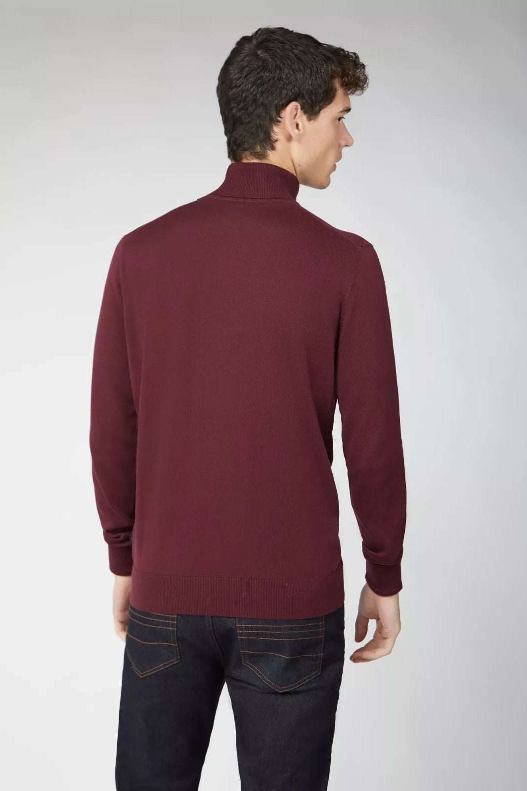 Cotton Roll Neck Jumper