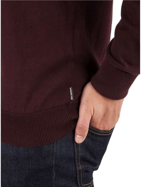 Cotton Roll Neck Jumper