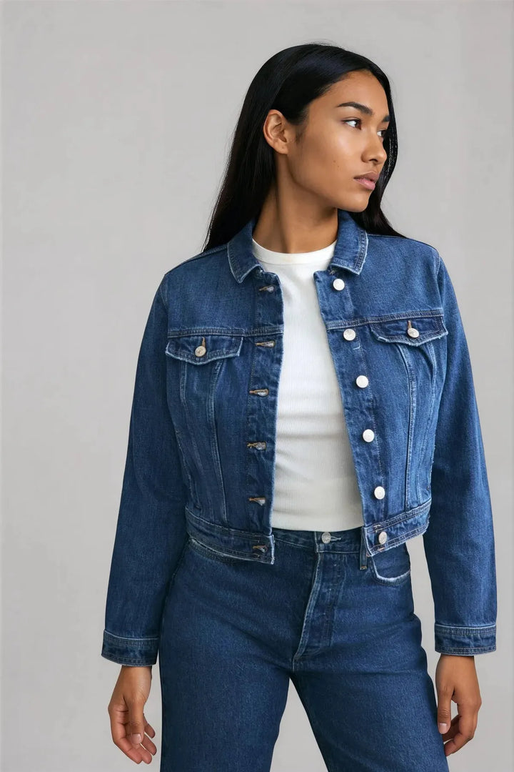 Cropped Denim Jacket