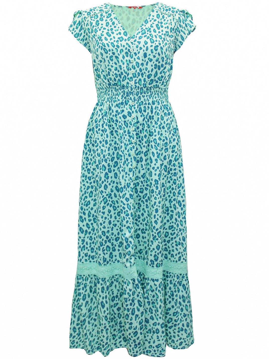 Leopard Print Maxi Dress