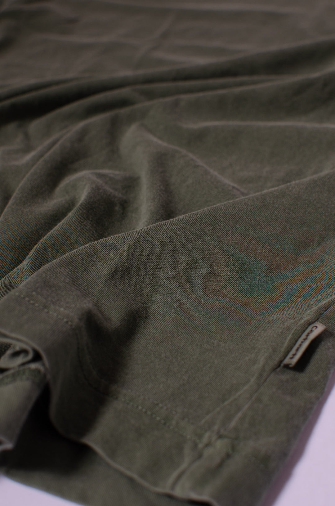 Thick Washed Cotton T-Shirt