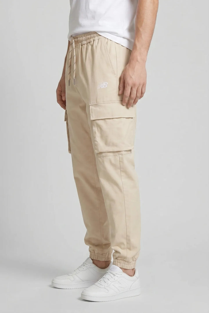 Twill Cargo Joggers
