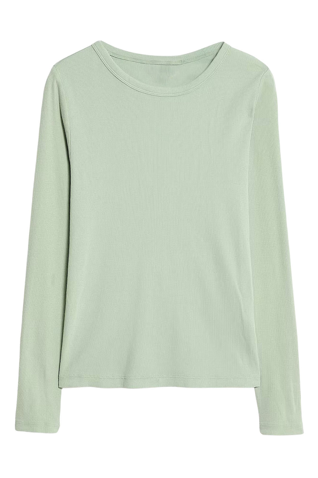 Ribbed Long Sleeve Top