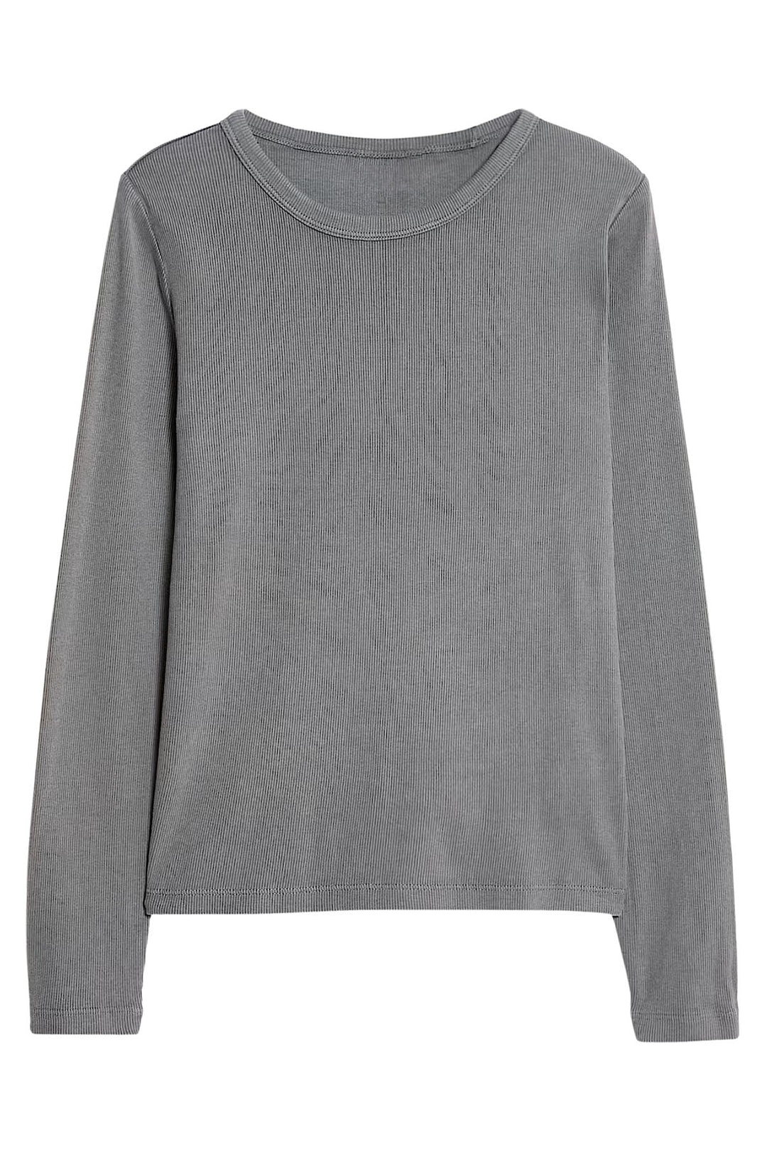 Ribbed Long Sleeve Top