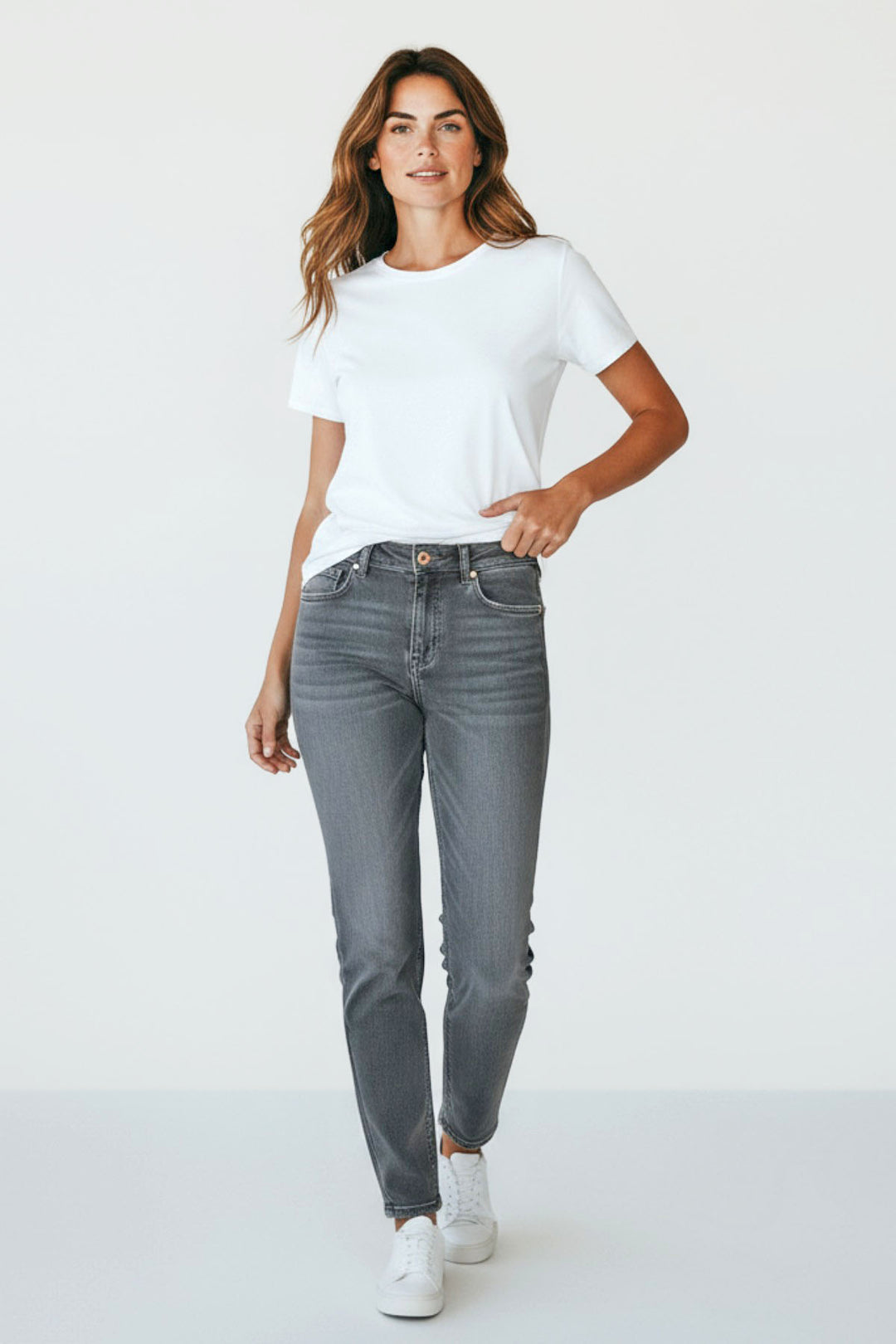 Slim Leg Stretch Jeans